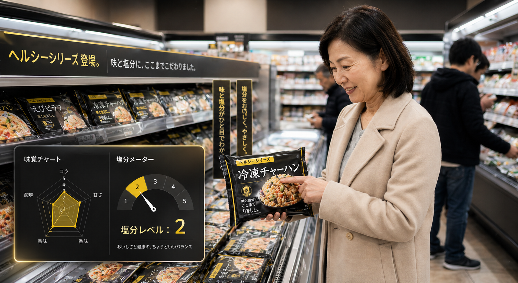 冷凍食品のケーススタディ